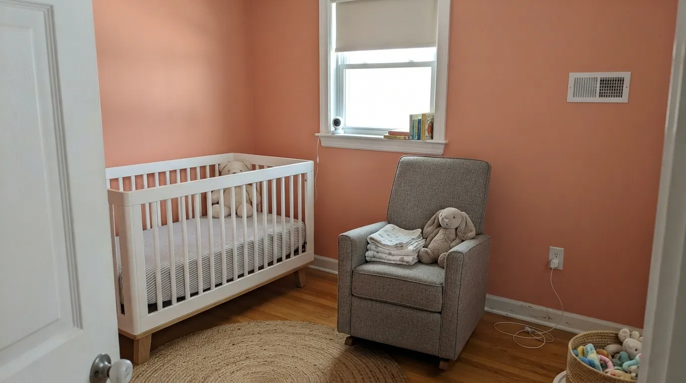 Sherwin-Williams Stone Fruit in a real room