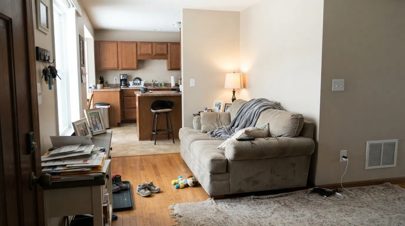 Sherwin-Williams Taupe of the Morning in a real room