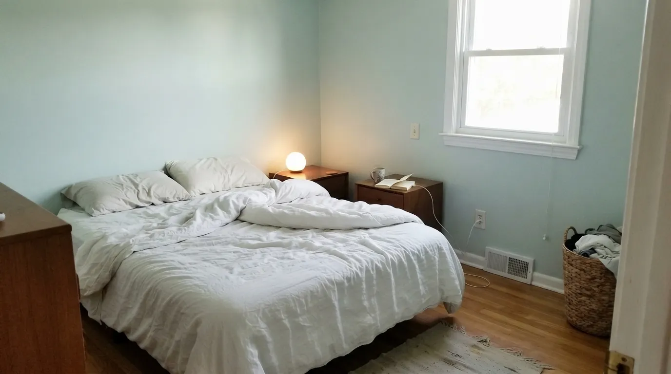 Tidewater in the light it wants — bright morning daylight keeps it a genuine spa green-blue, not washed out.