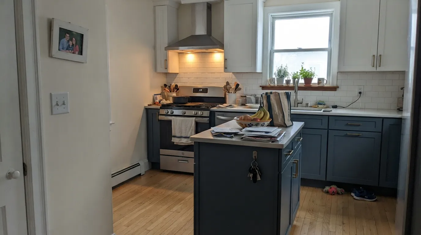 Sherwin-Williams Waterloo in a real room