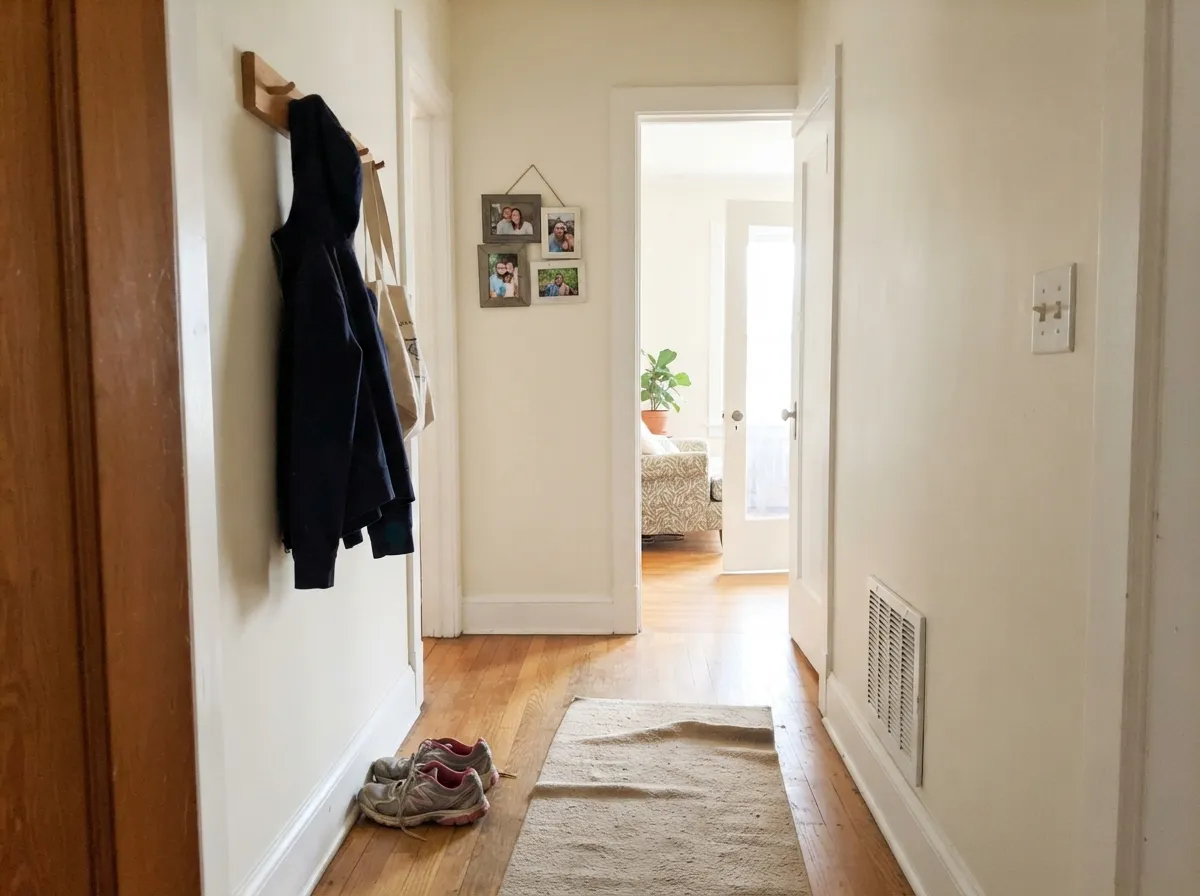 The whole-house test: it carries a hallway from room to room without drawing attention to itself.