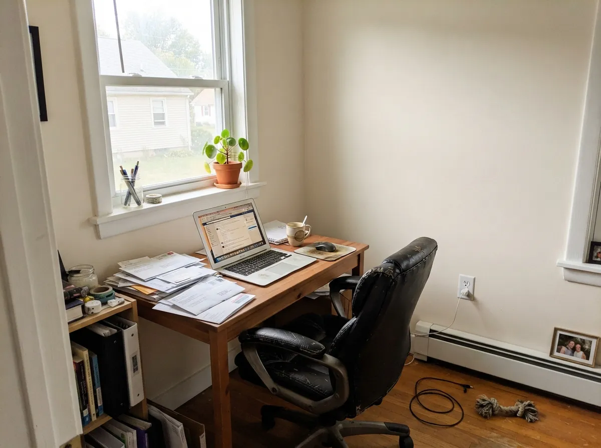In real daylight the wheat undertone and the brightness show up together — soft, clean, and not the least bit stark.