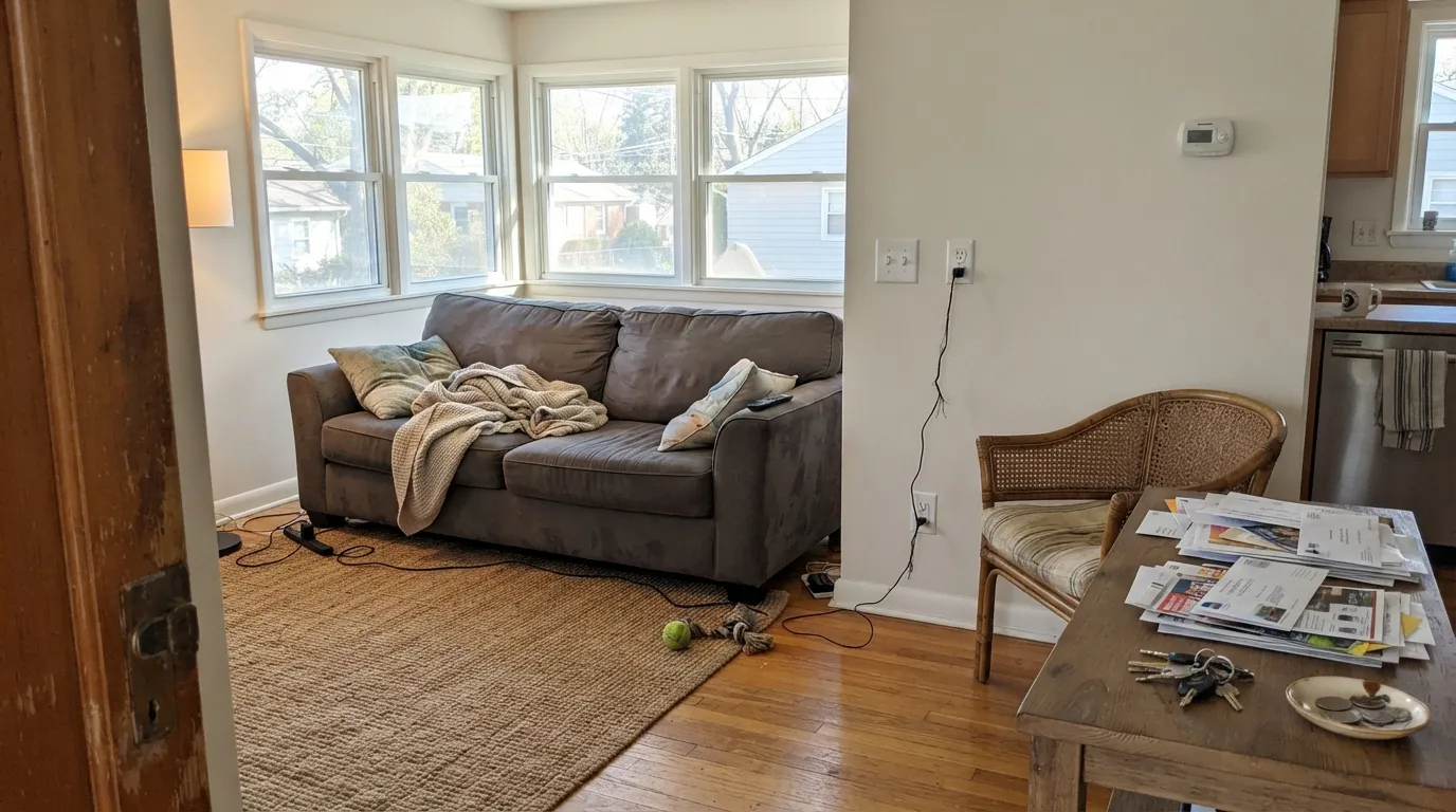 Sherwin-Williams White Sand in a real room