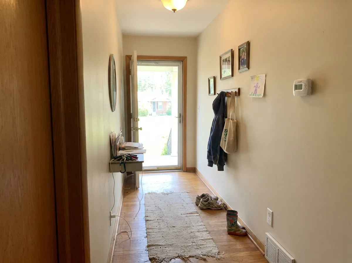 The whole-house test: it carries from room to room without picking a fight with the trim or the floor.