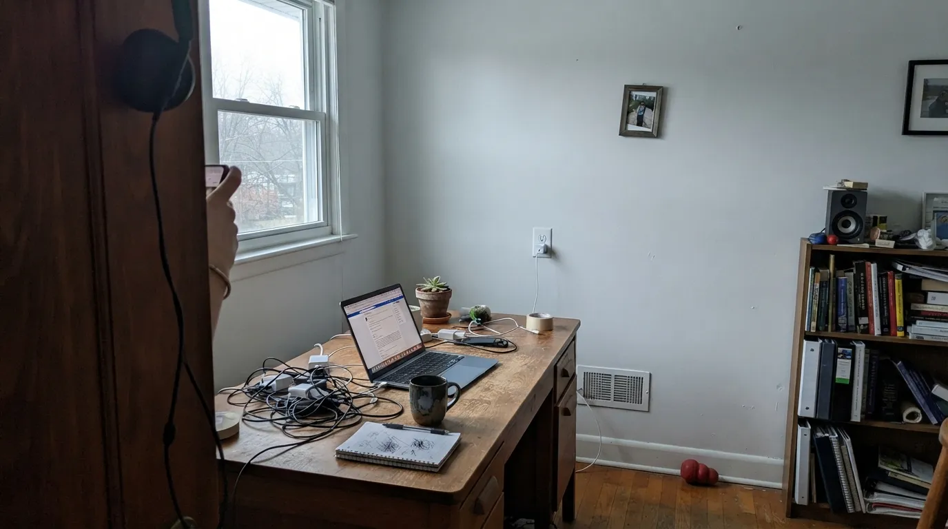 The honest shot: in a dim north room with no lamps, White Snow loses its warmth and goes flat and dingy — exactly what owners without real daylight report.