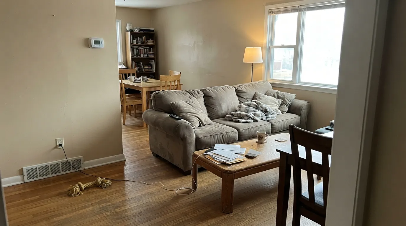 Valspar Cappuccino Foam in a real room