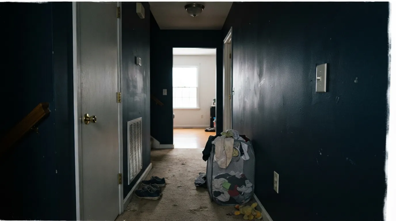 The honest shot: with no real light to reflect, LRV 6 stops being navy and just becomes a black wall — the complaint behind almost every regret story.