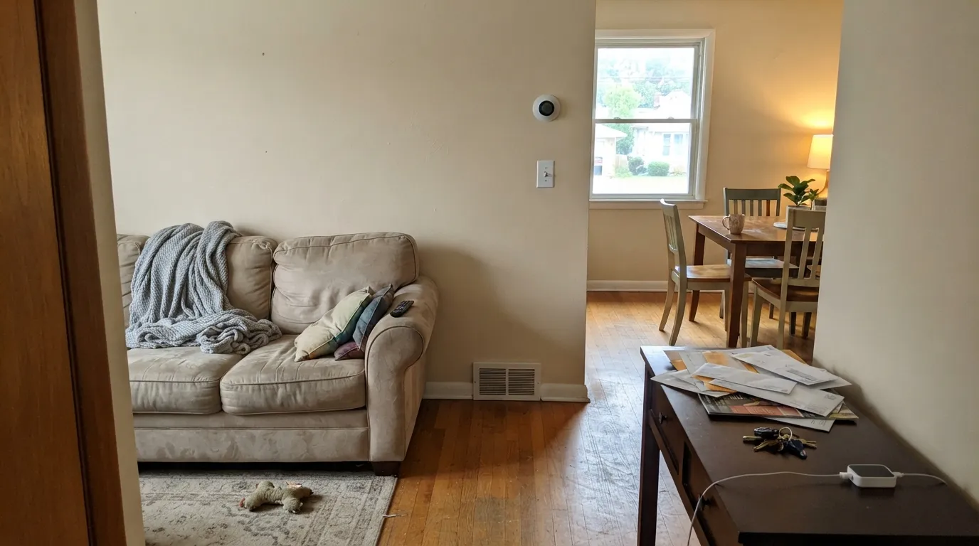 Valspar Gentle Lamb in a real room