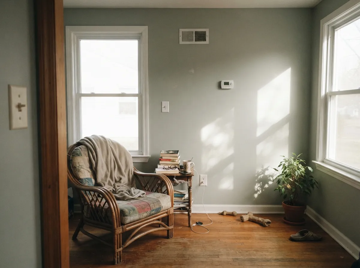 Real daylight is the whole trick — here the green comes forward clearly, no gray about it.