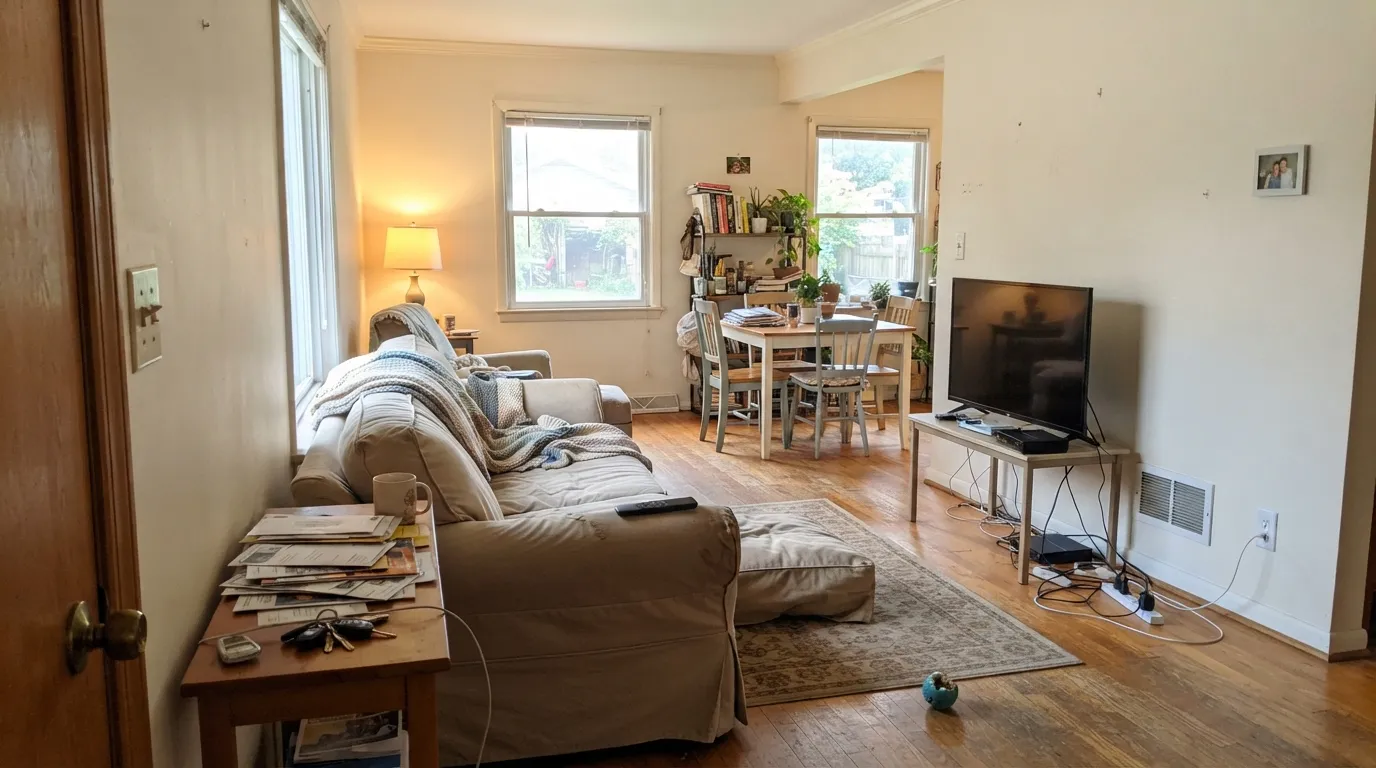 Valspar Soft Wool in a real room