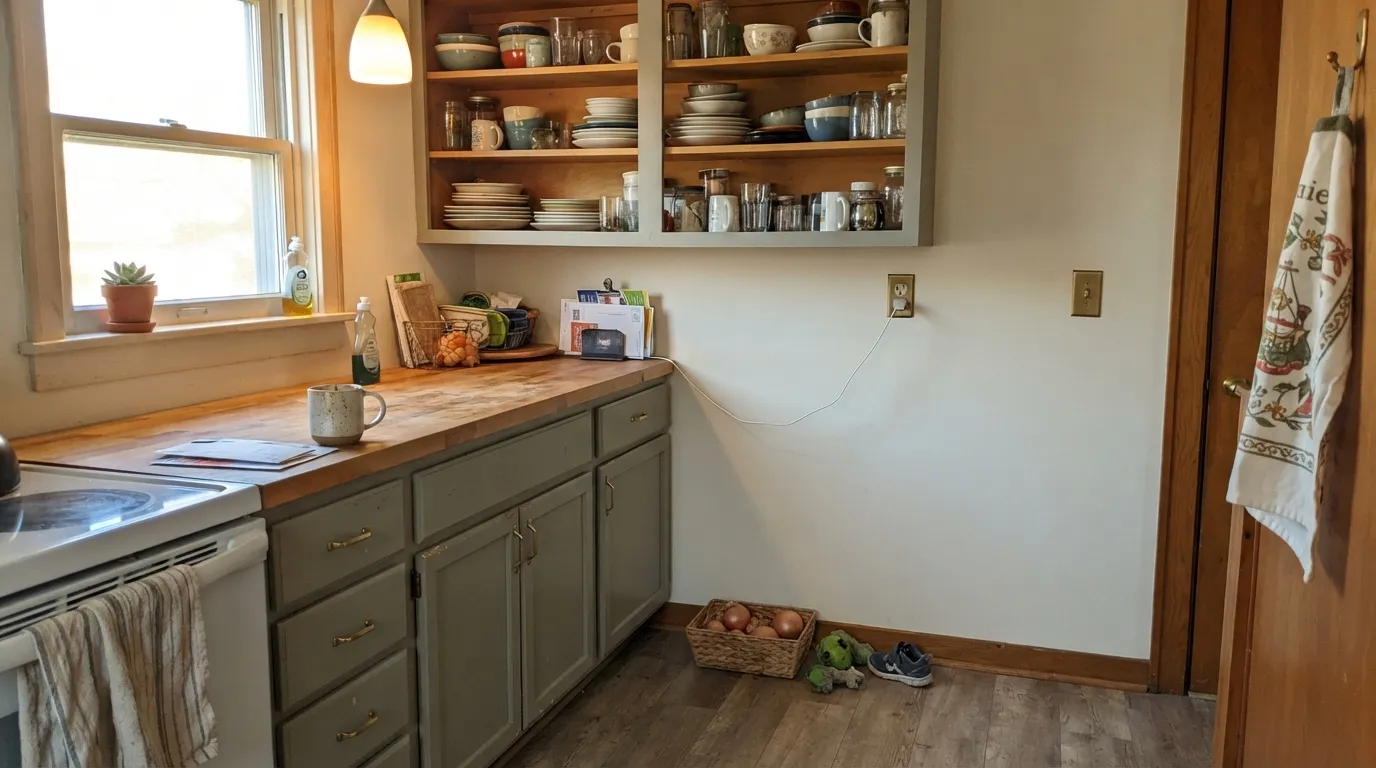 Valspar Sprig of Sage in a real room