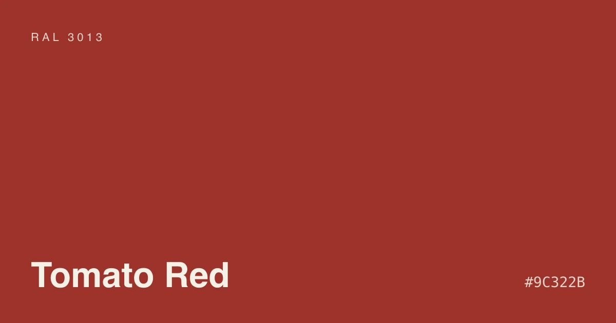 Sunlit room with a tomato red painted accent