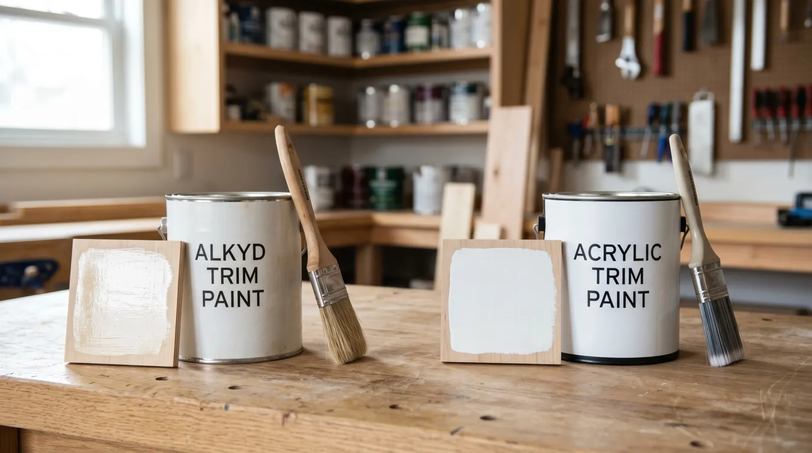 Alkyd vs Acrylic — Trim Paint Showdown