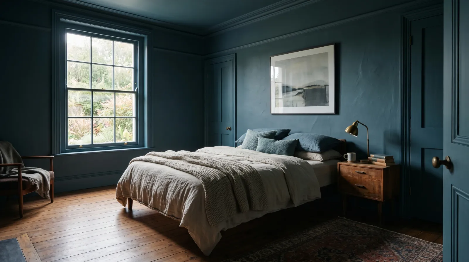 Color Drenching vs an Accent Wall