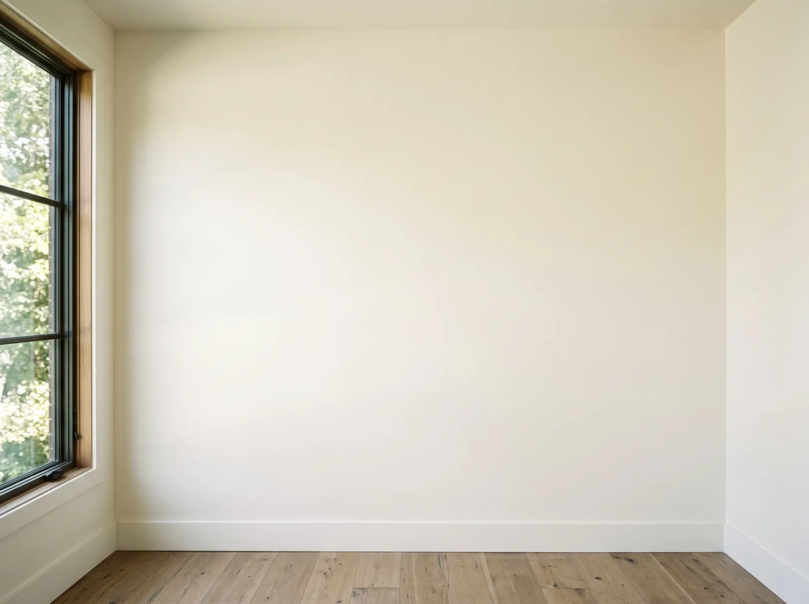 Finished wall with even coverage and uniform sheen after a proper two-coat recoat
