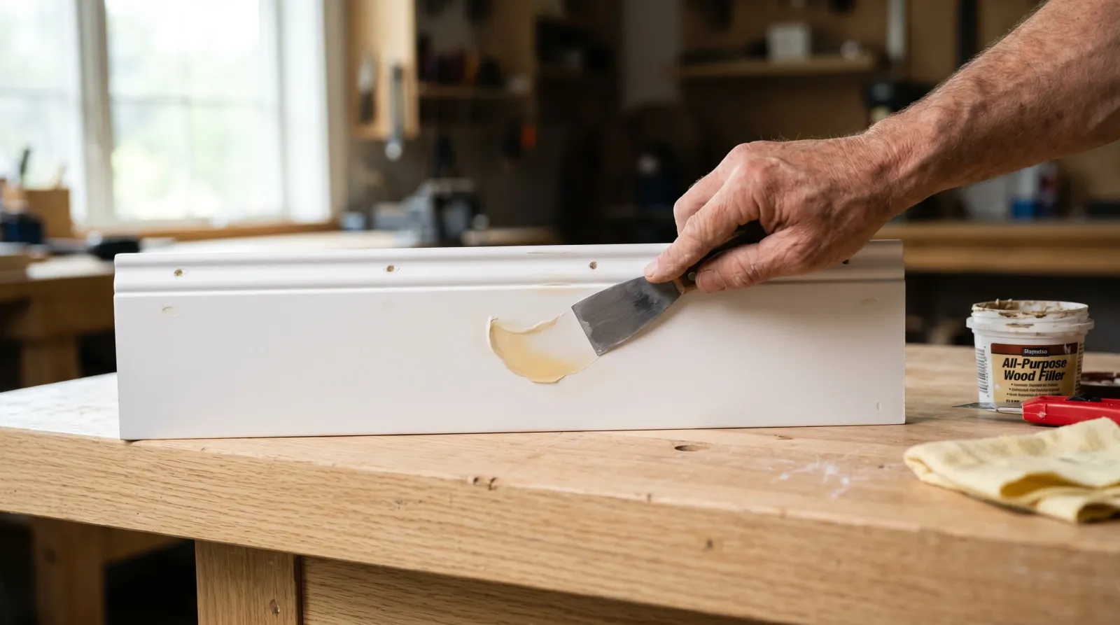 How to Fill Holes and Gaps in Wood