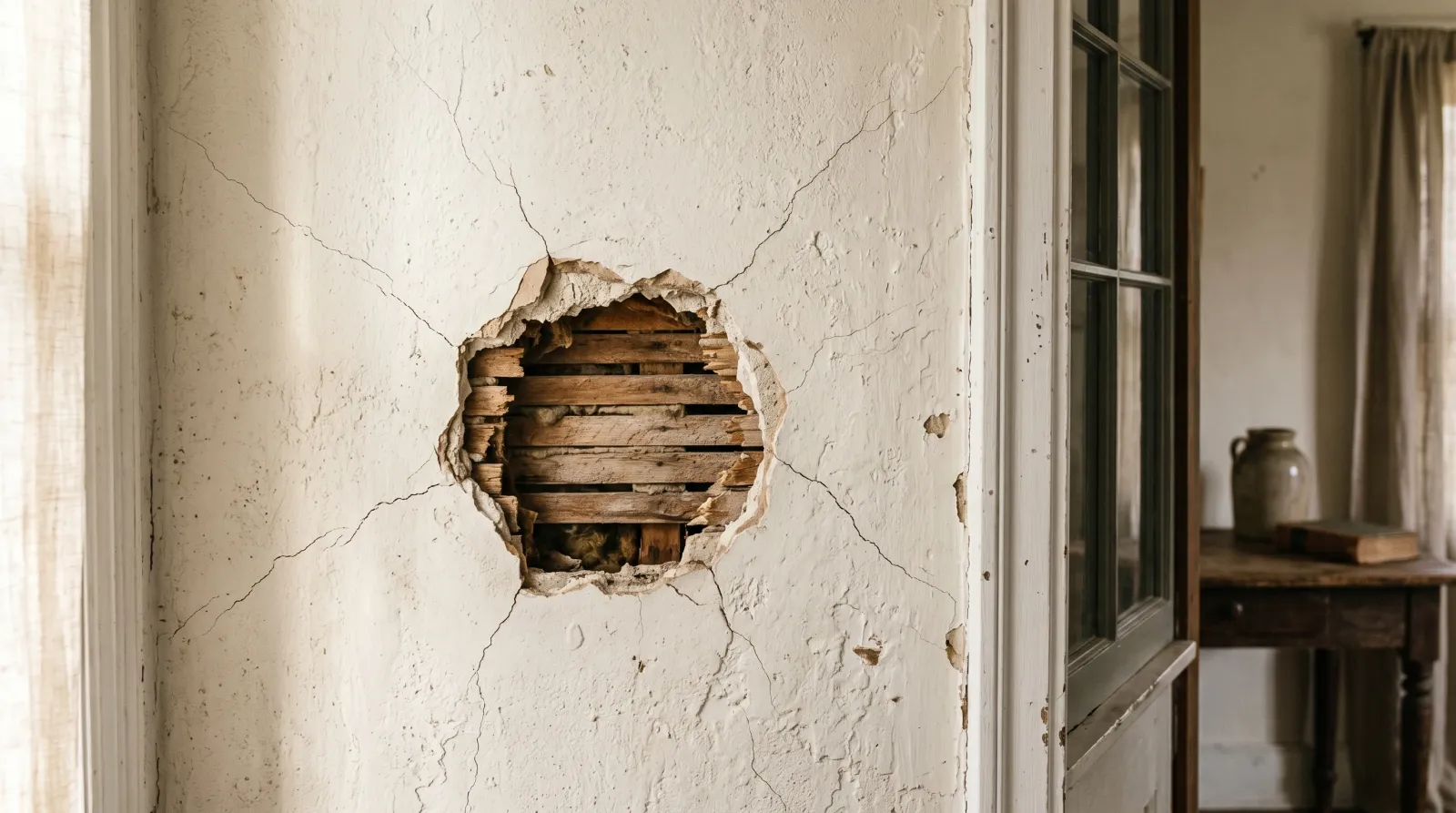 How to Fix Holes in Plaster