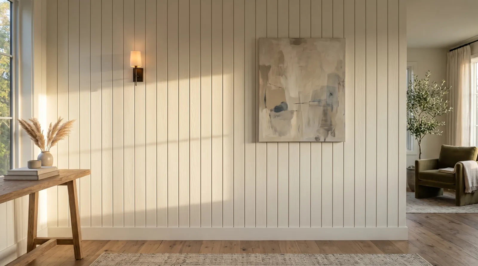 How to Handle Grooves When Painting Wood Paneling