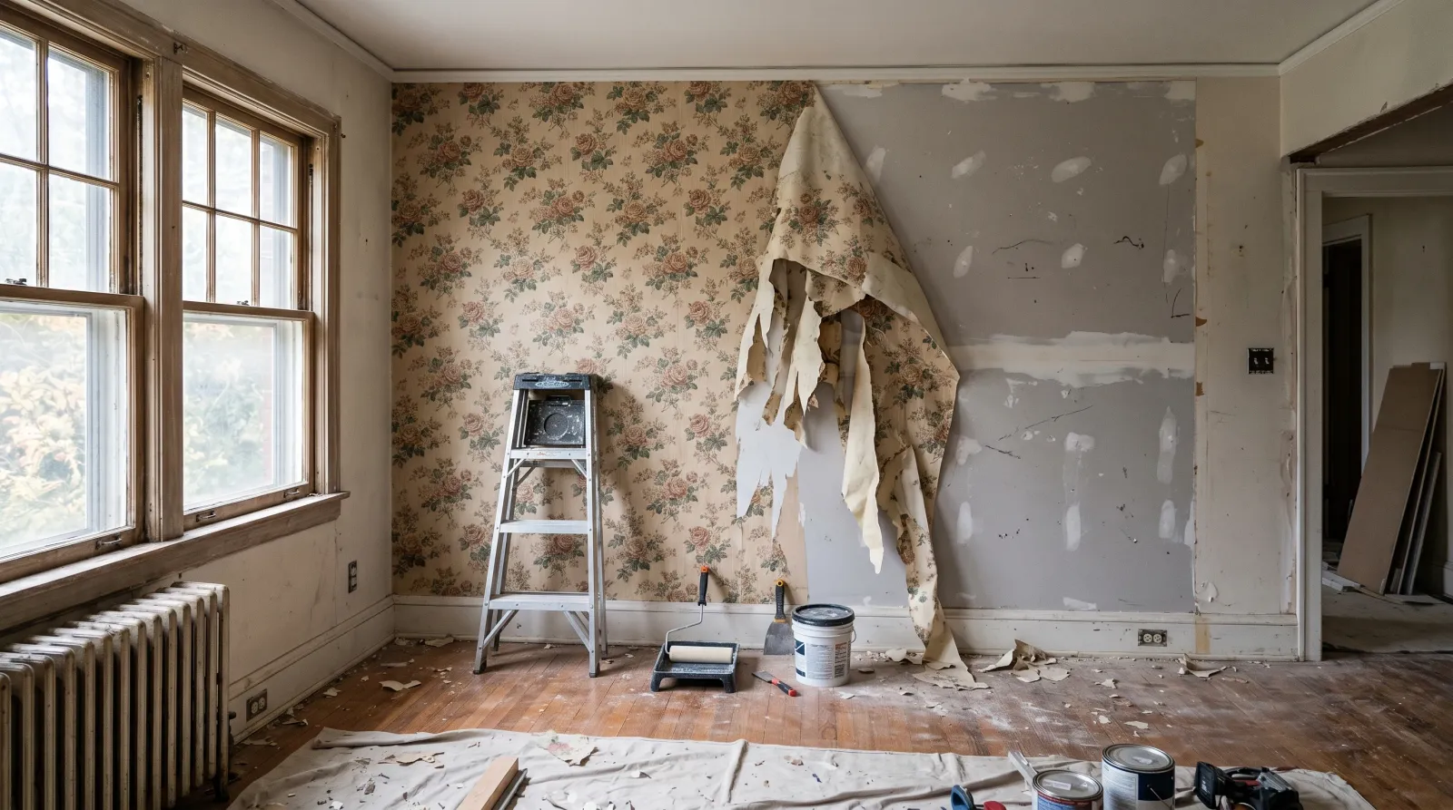 How to Remove Wallpaper Before Painting