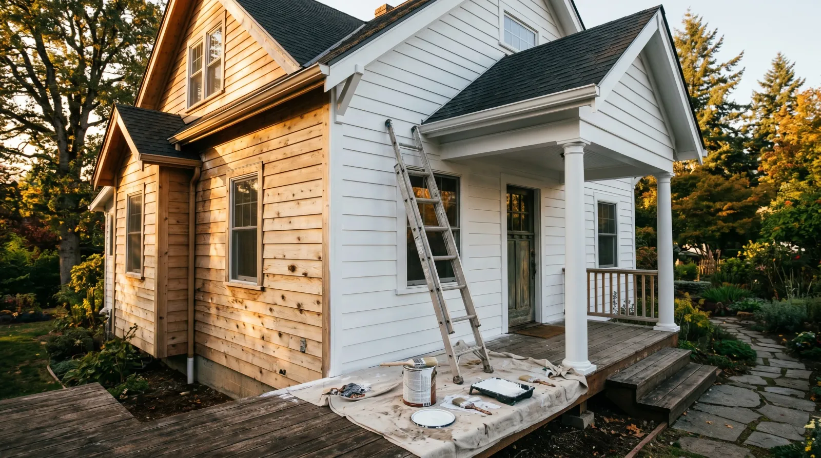 How to Paint Bare Exterior Wood