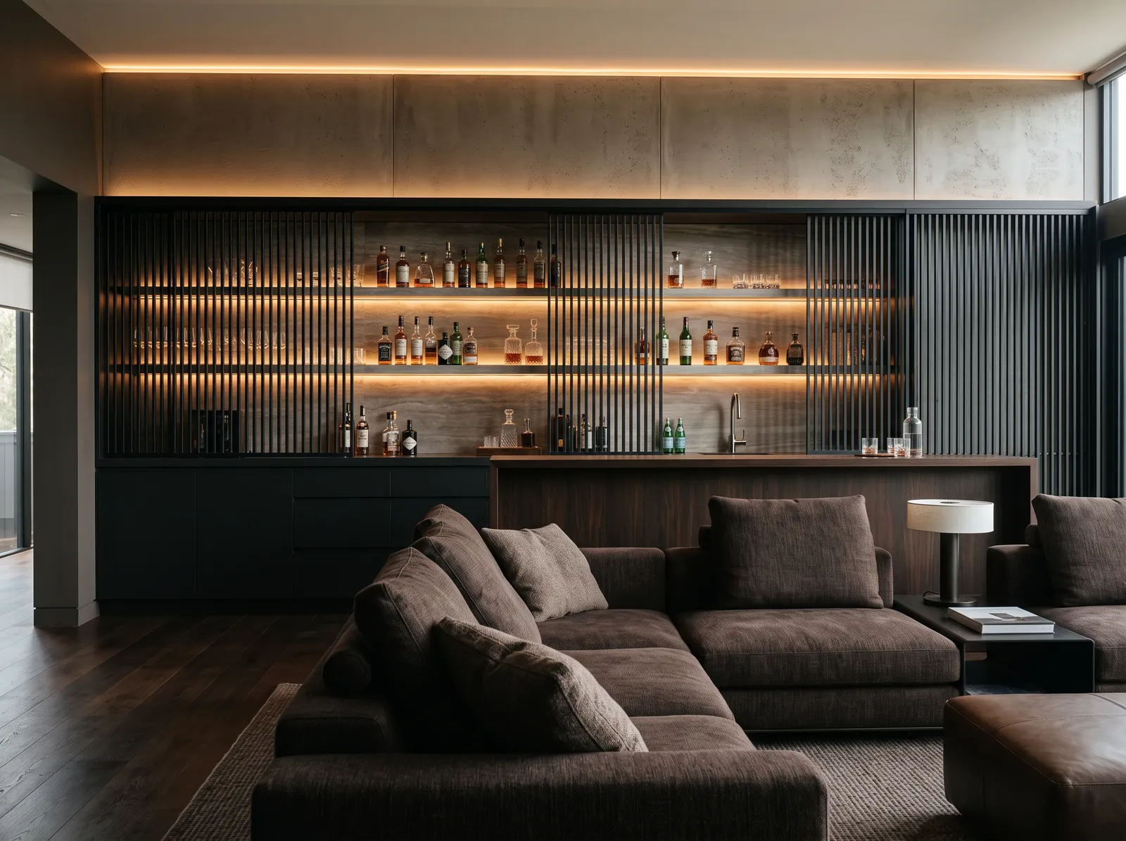 Basement painted in Countryside — Black Bar Lounge