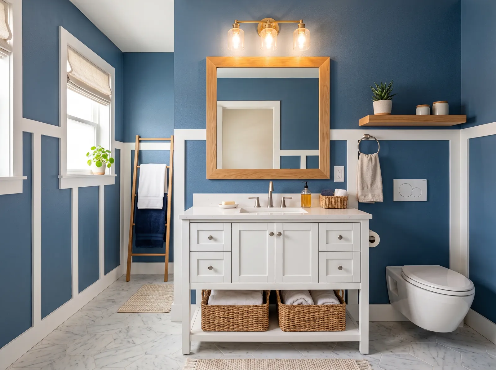 Blue painted in Denim — Worn-In Denim