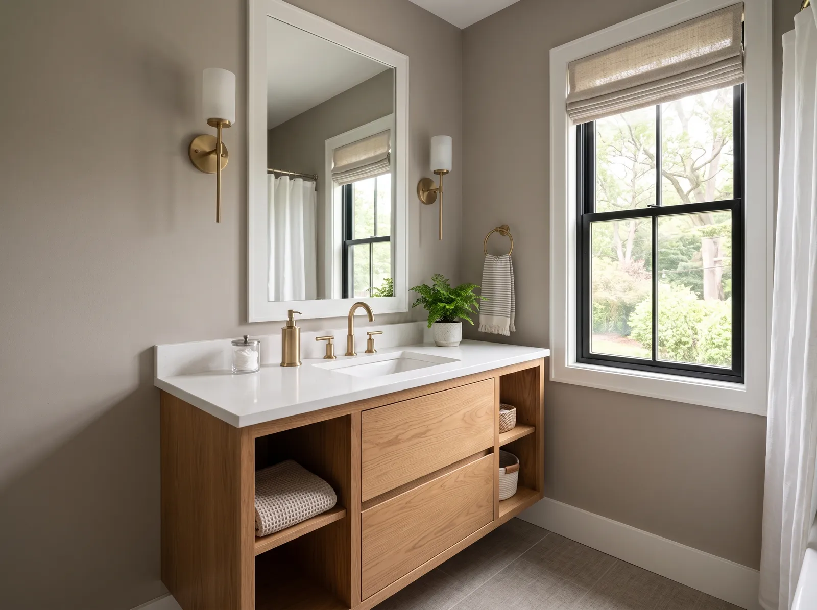 Gray painted in Amazing Gray — Grounded Amazing Gray