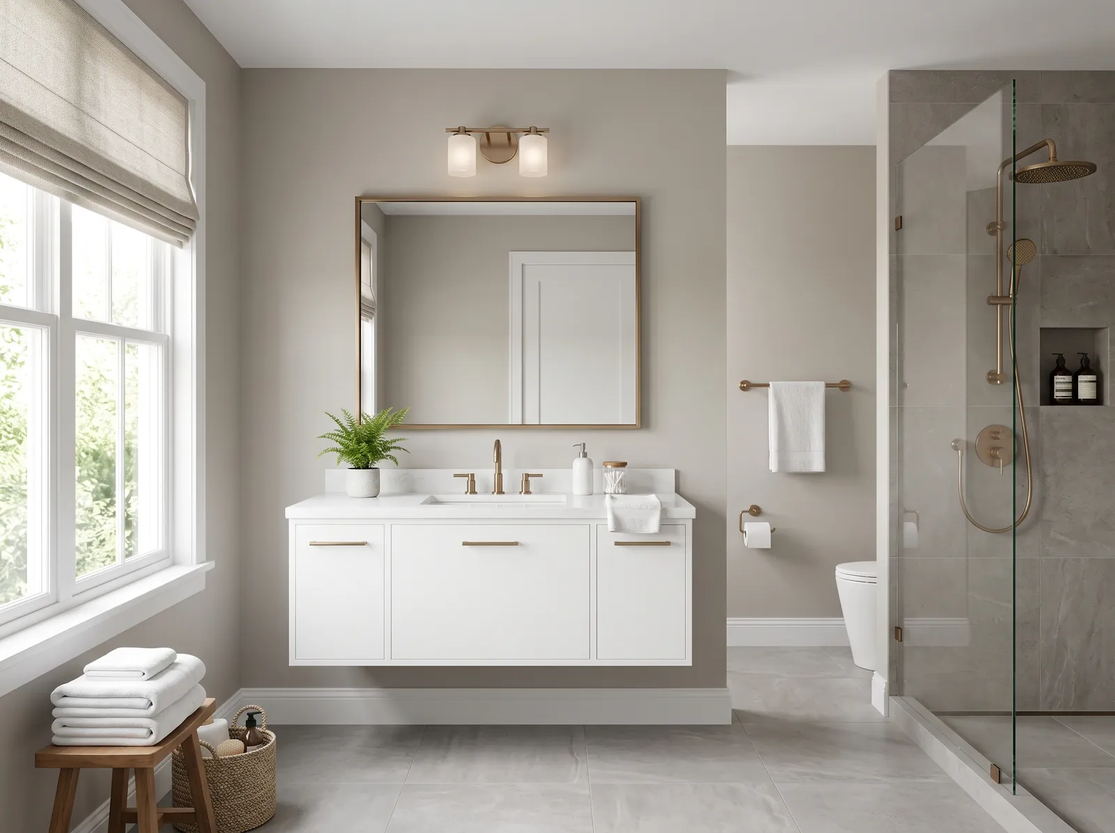 Gray painted in Repose Gray — Balanced Everyday Greige