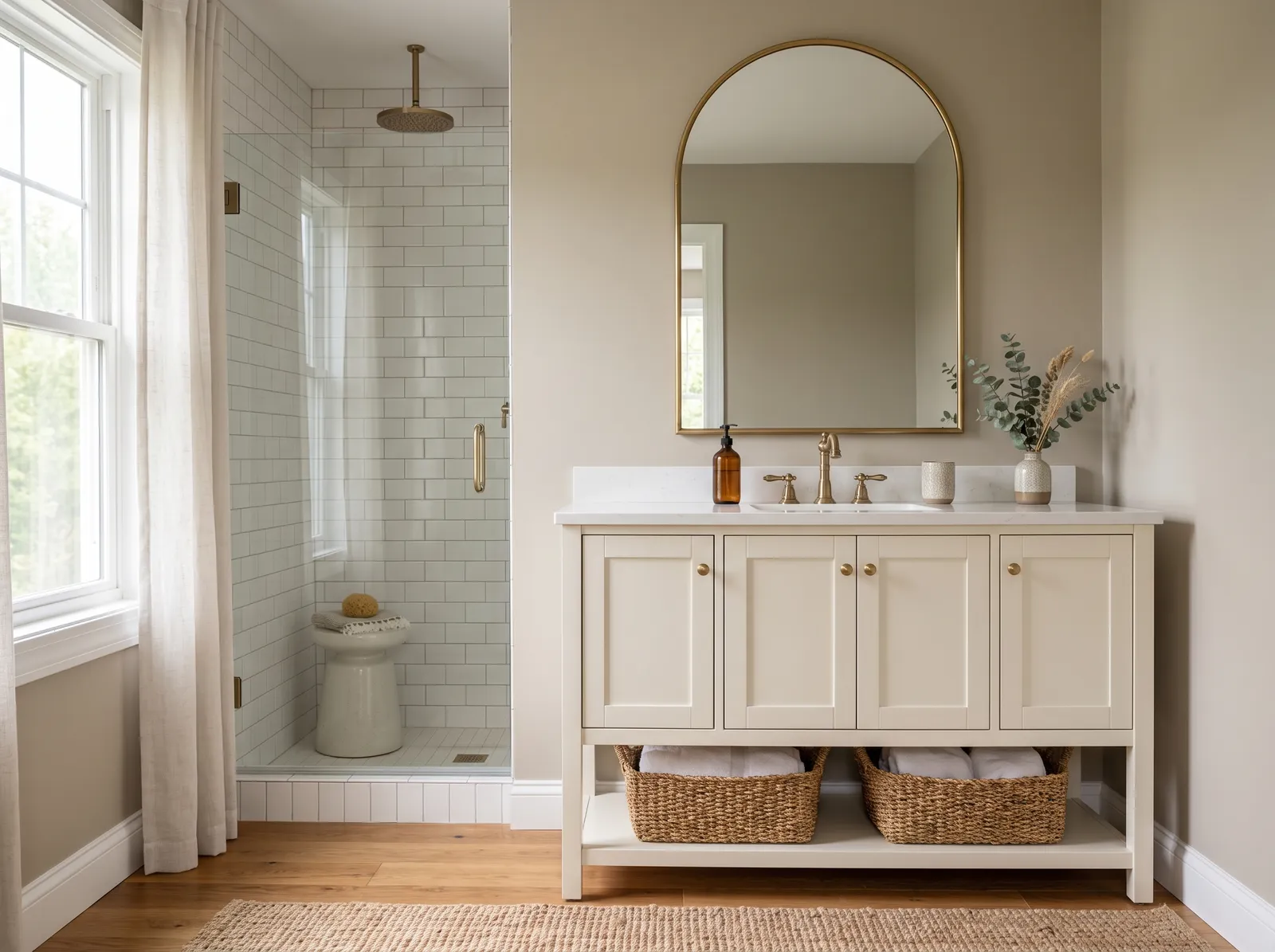 Gray painted in Worldly Gray — Cozy Worldly Gray