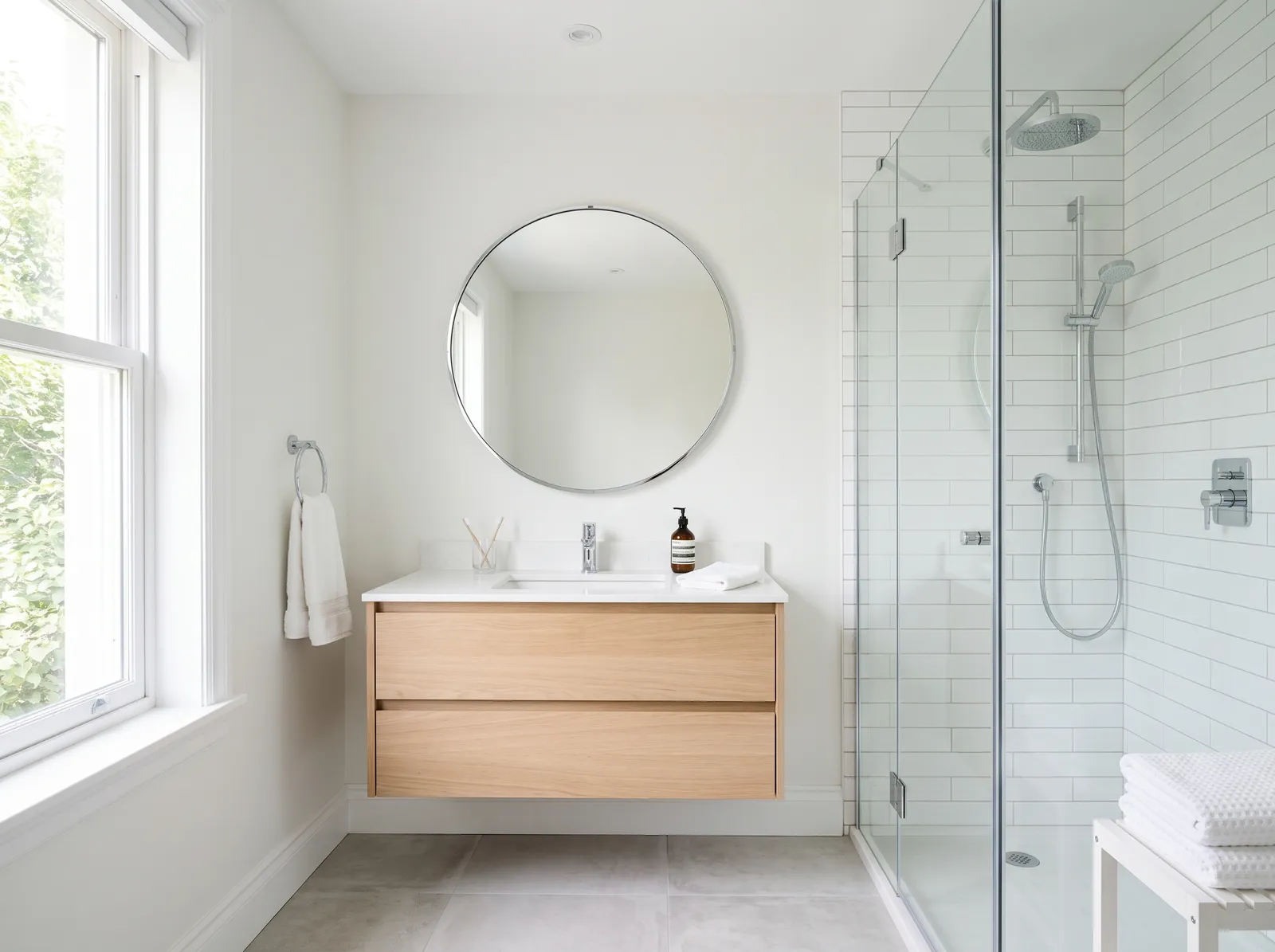 White painted in Chantilly Lace — Clean Bright White