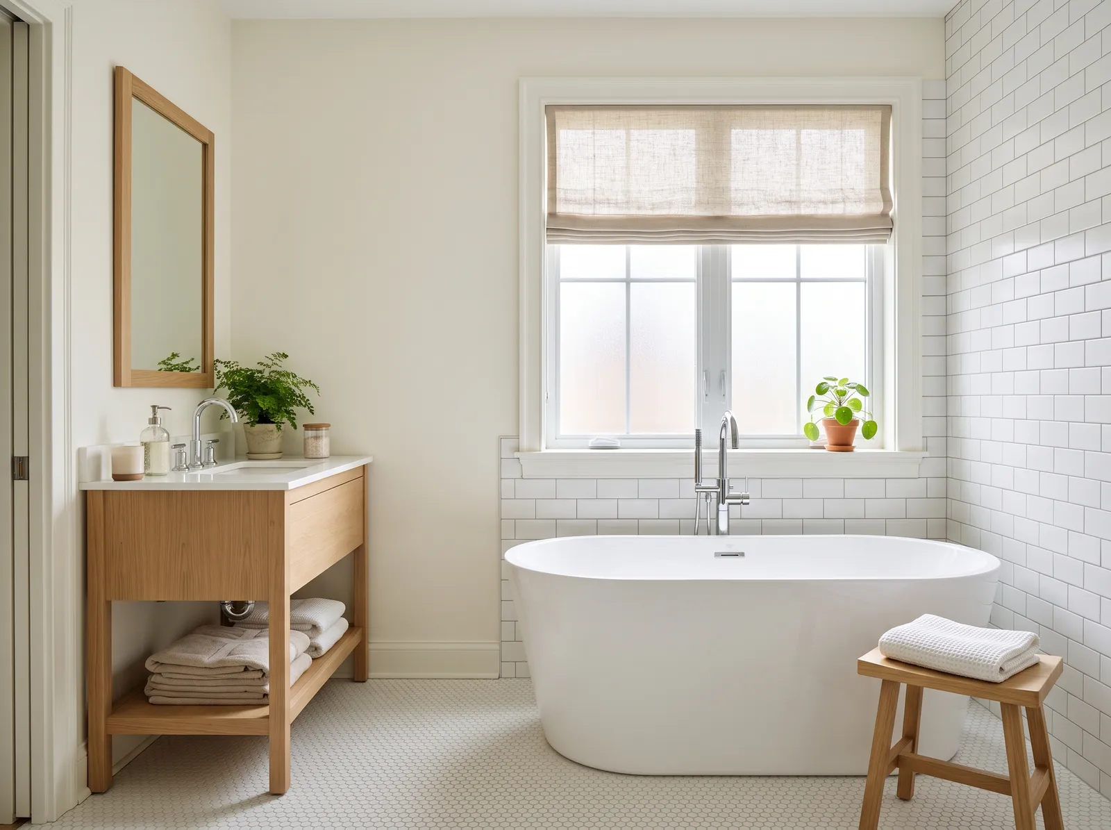 White painted in Simply White — Simply White Calm
