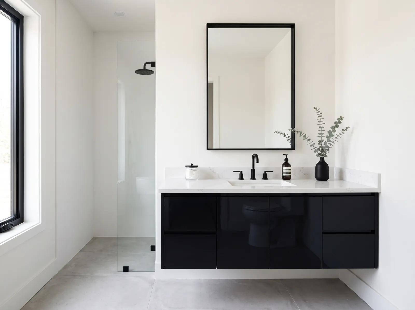 Black & White painted in Simply White — Black Magic Drama