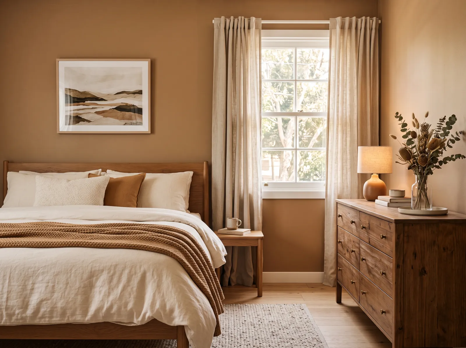 Brown painted in Latte — Caramel Latte