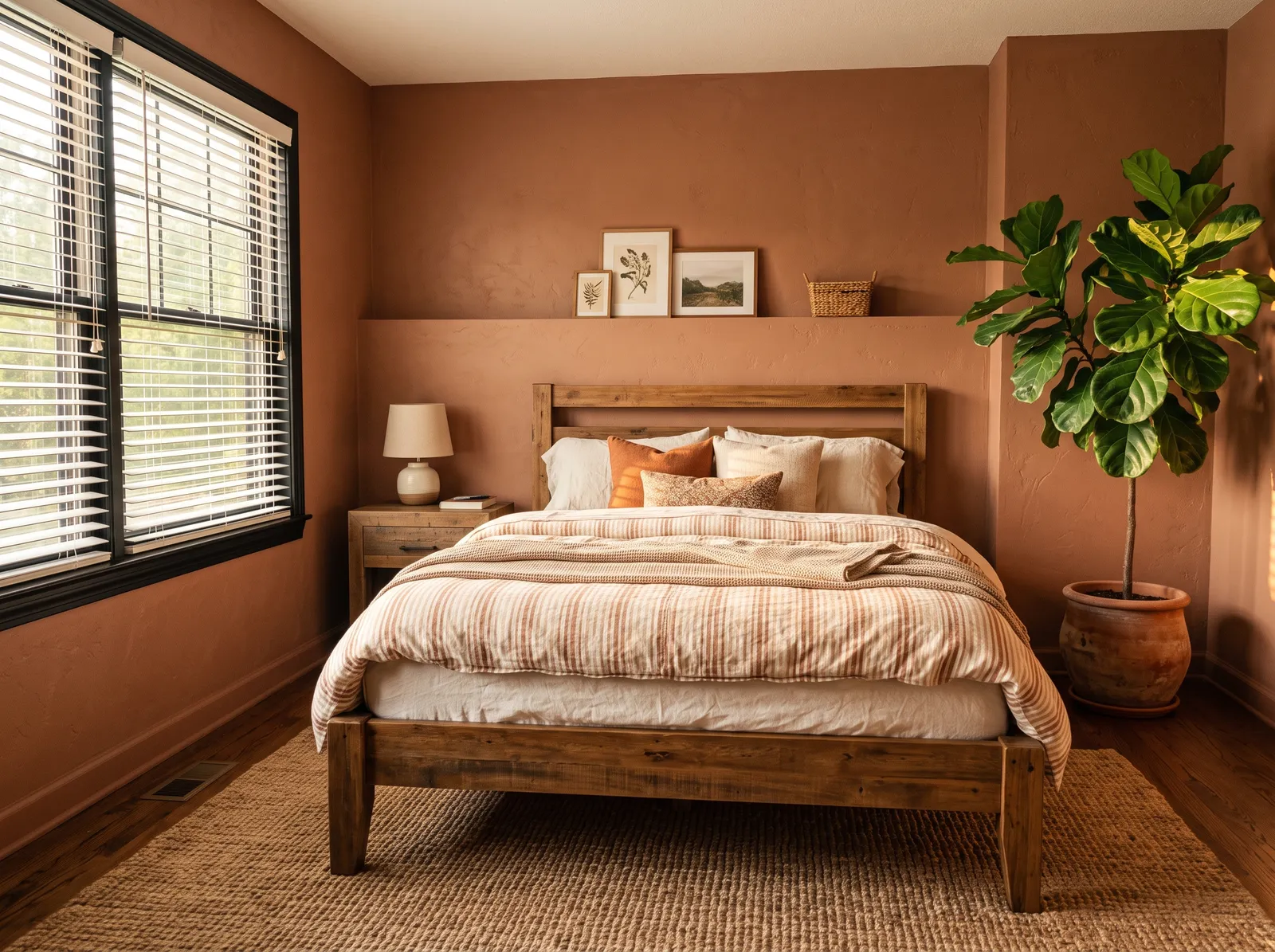Orange painted in Cavern Clay — Terracotta Warmth