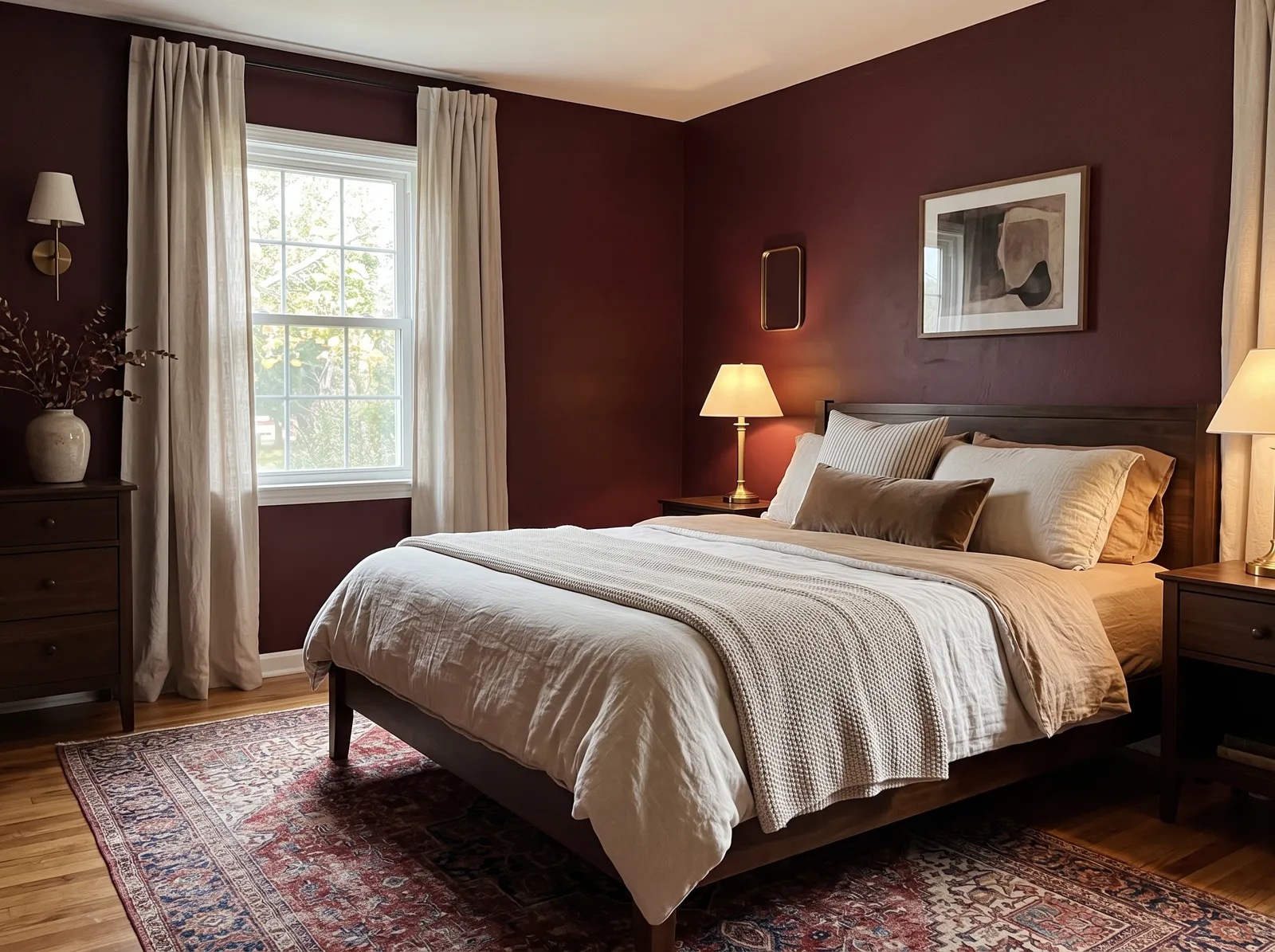 Red painted in Wine Country — Deep Wine