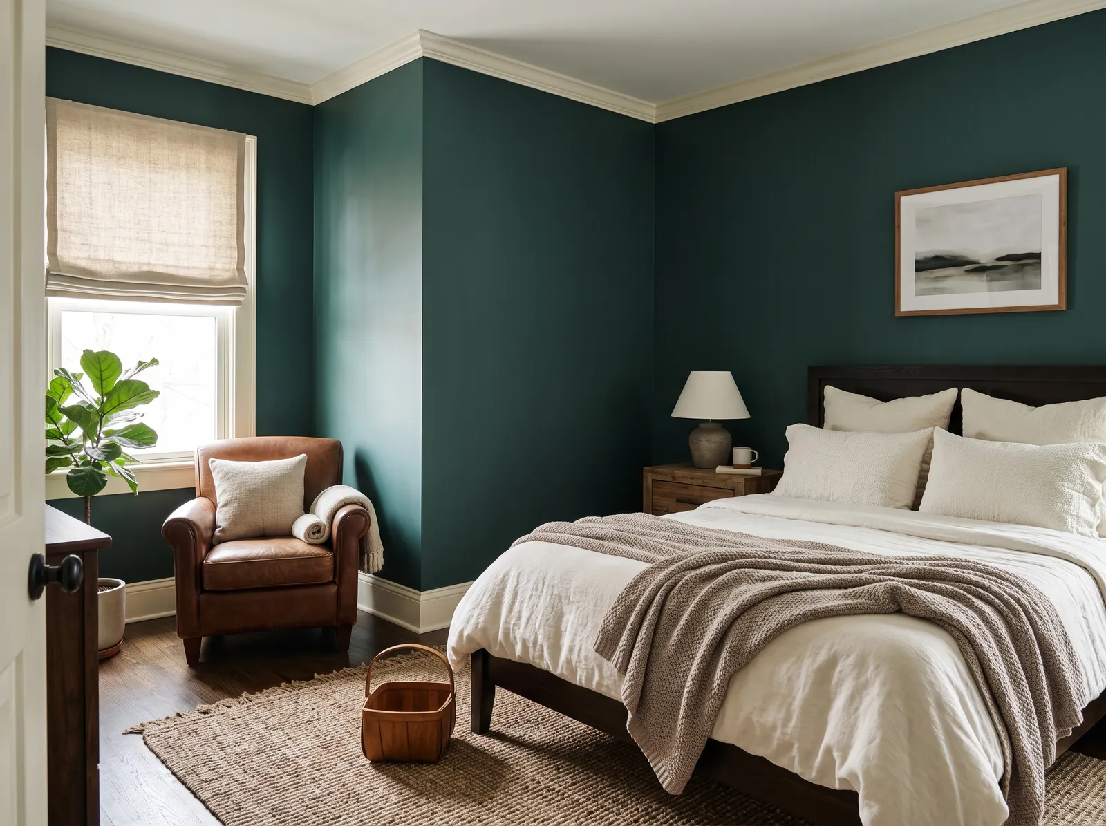 Teal painted in Cascades — Deep Cascades Forest
