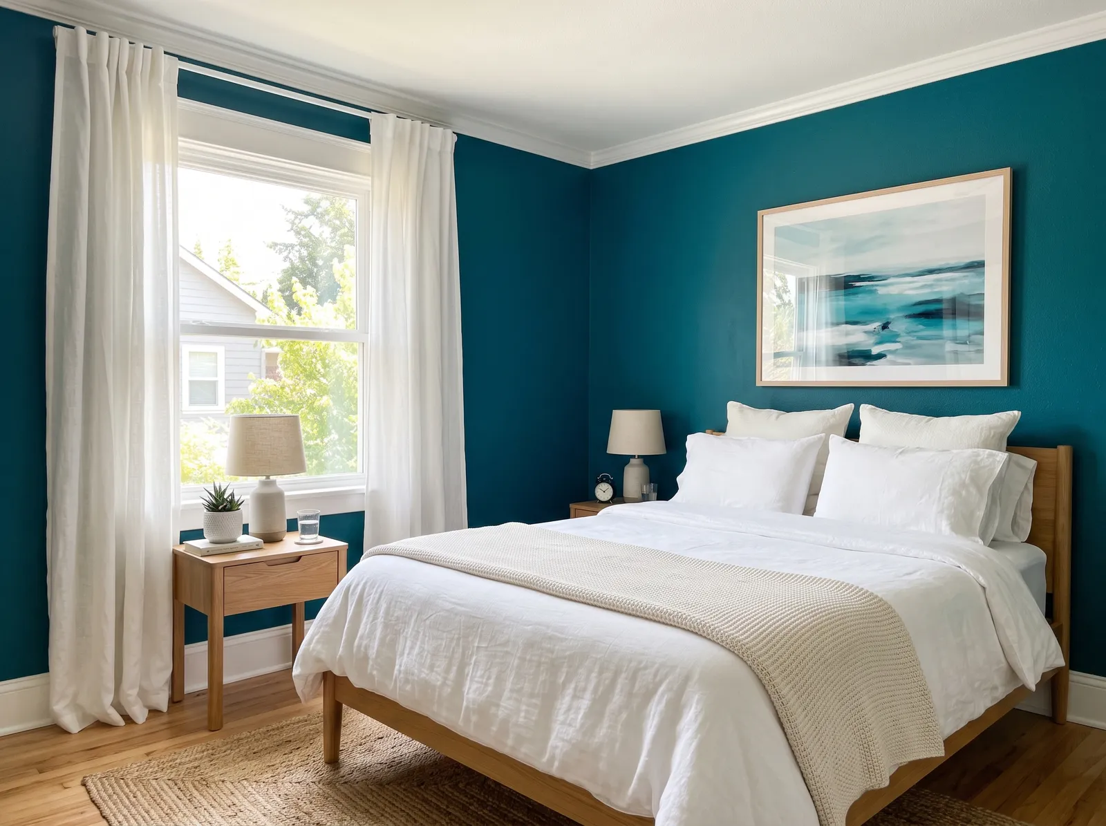 Teal painted in Oceanside — Oceanside Deep