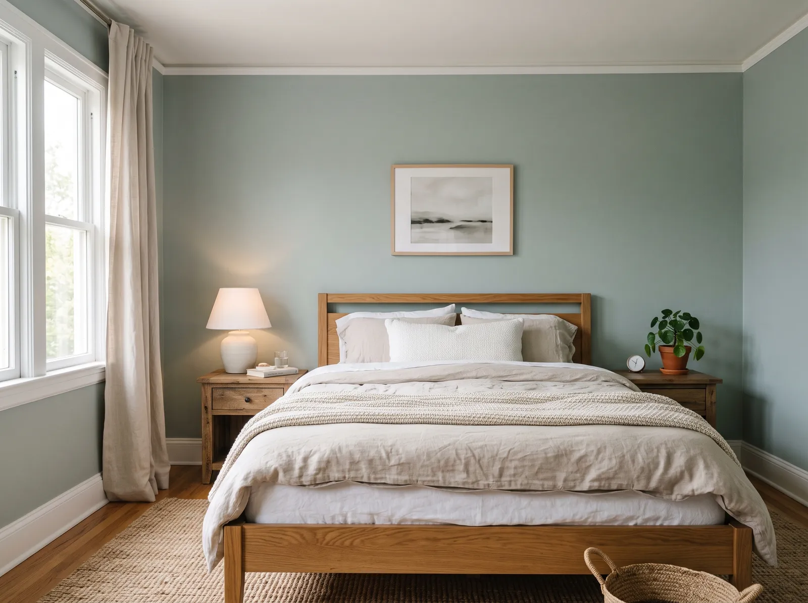 Teal painted in Rainwashed — Rainwashed Retreat