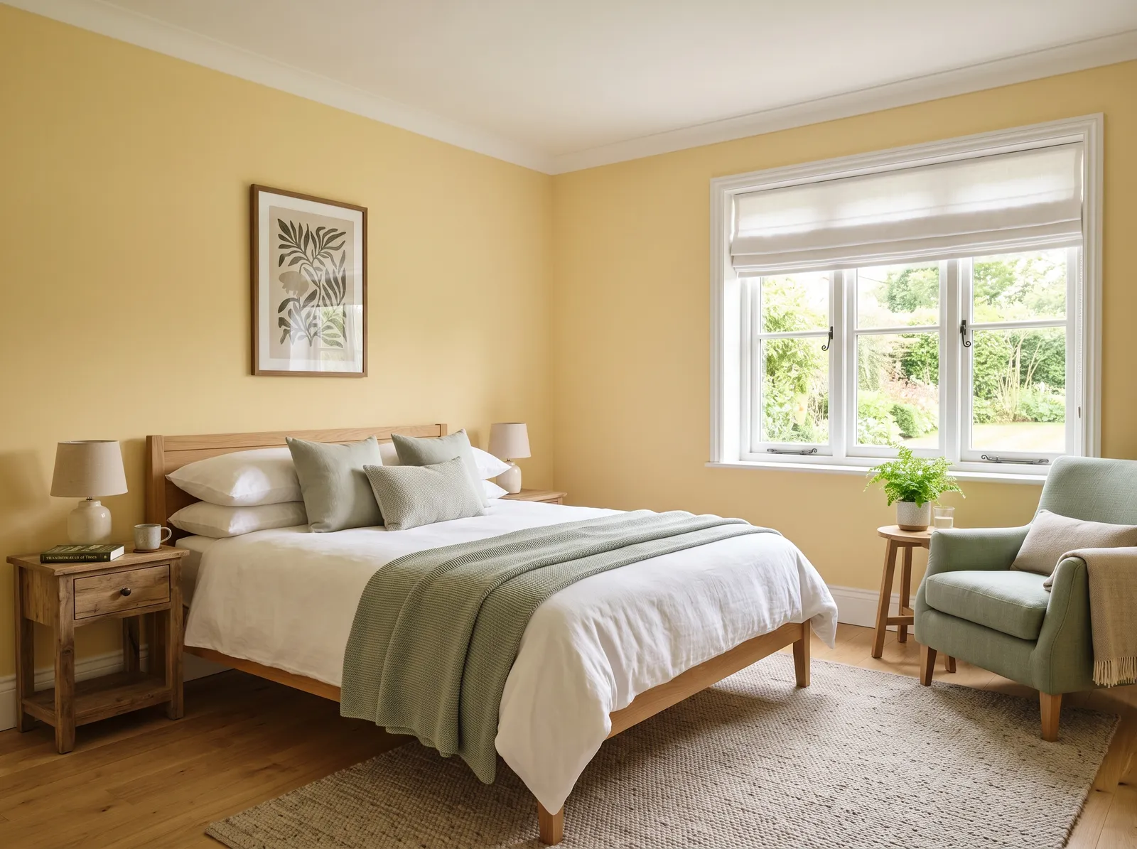Yellow painted in Concord Ivory — Gentle Cream Butter