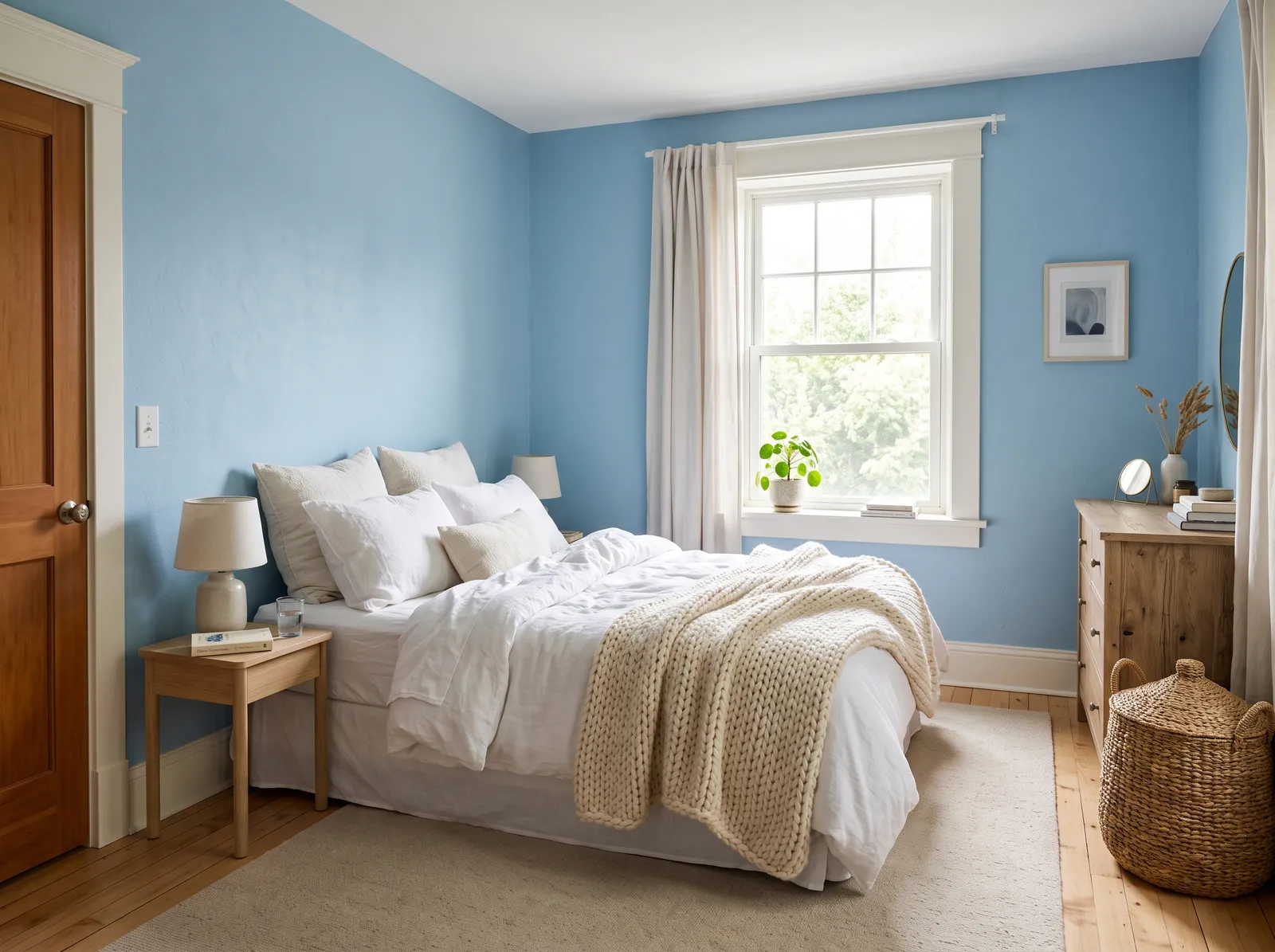 Blue painted in Faded Denim — Faded Denim Comfort