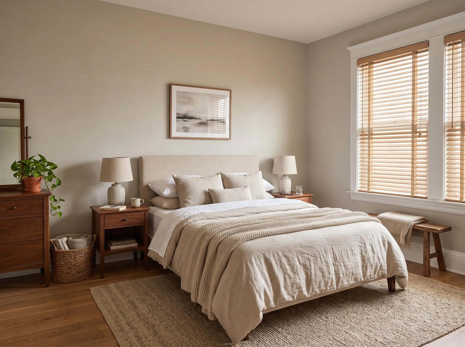 Gray painted in Agreeable Gray — The Easy Greige