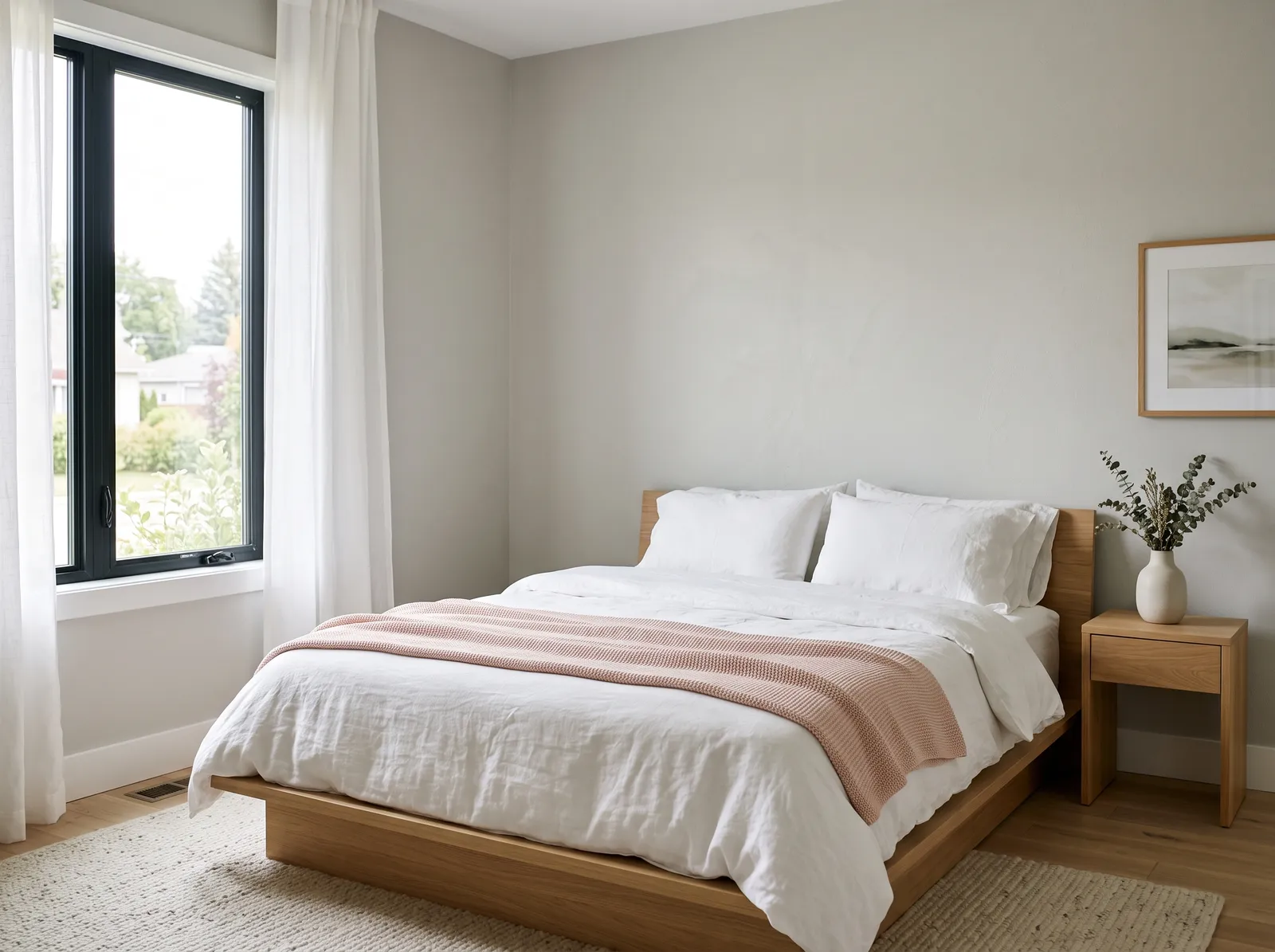 Gray painted in Repose Gray — Soft Morning Gray
