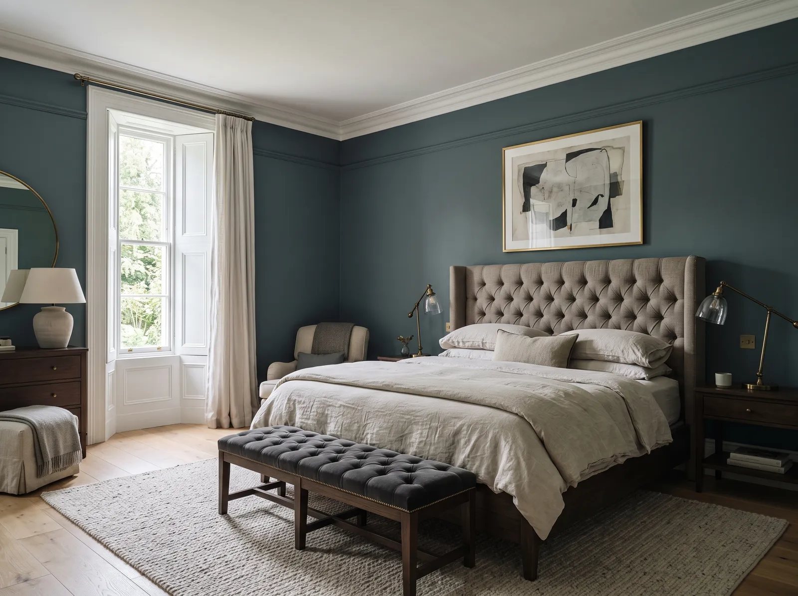 Master painted in Inchyra Blue — Inchyra Blue Mood