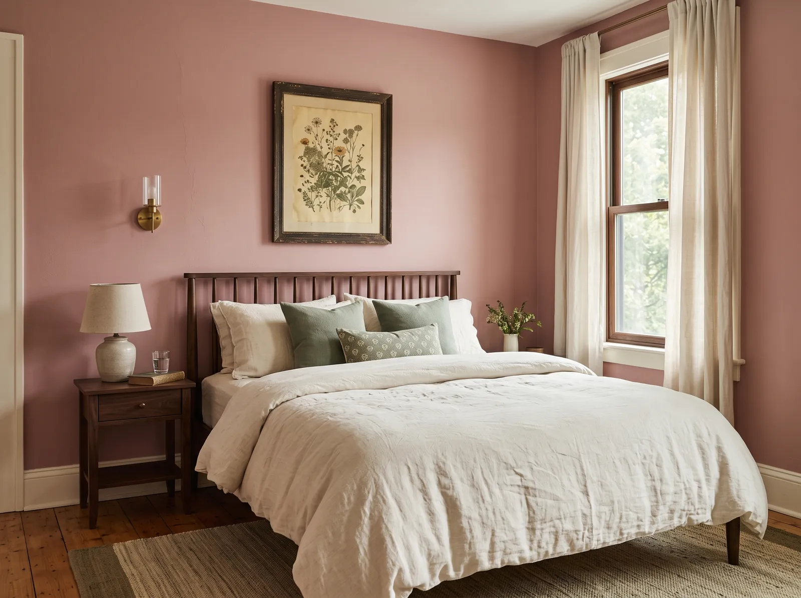 Pink painted in Dusty Rose — Dusty Rose