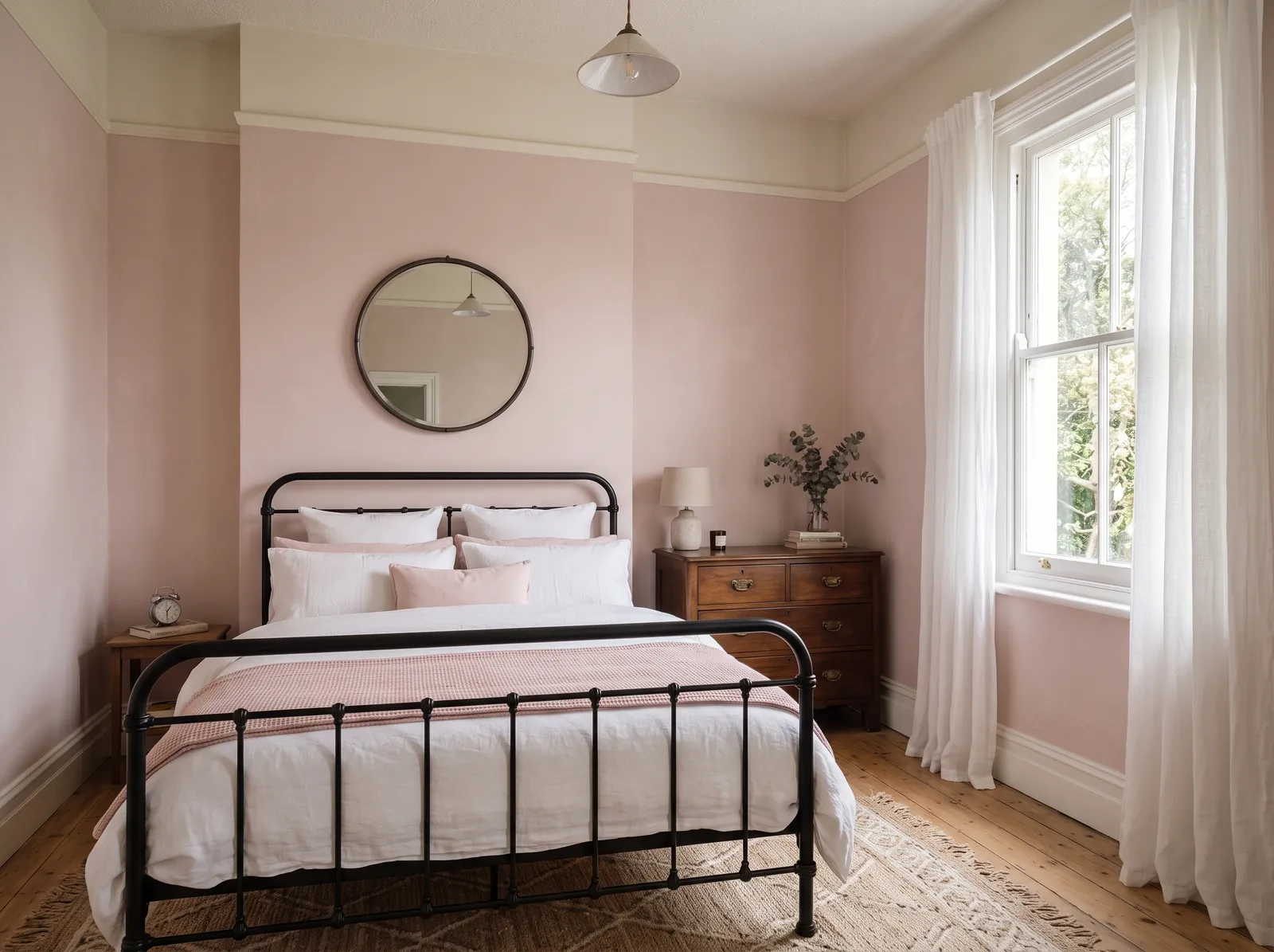 Pink painted in Calamine — Gentle Calamine