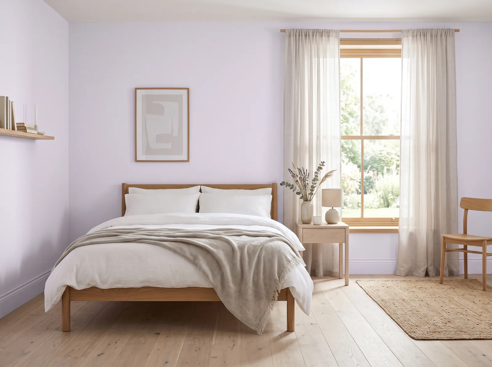 Purple painted in Misty Lilac — Misty Lilac Whisper