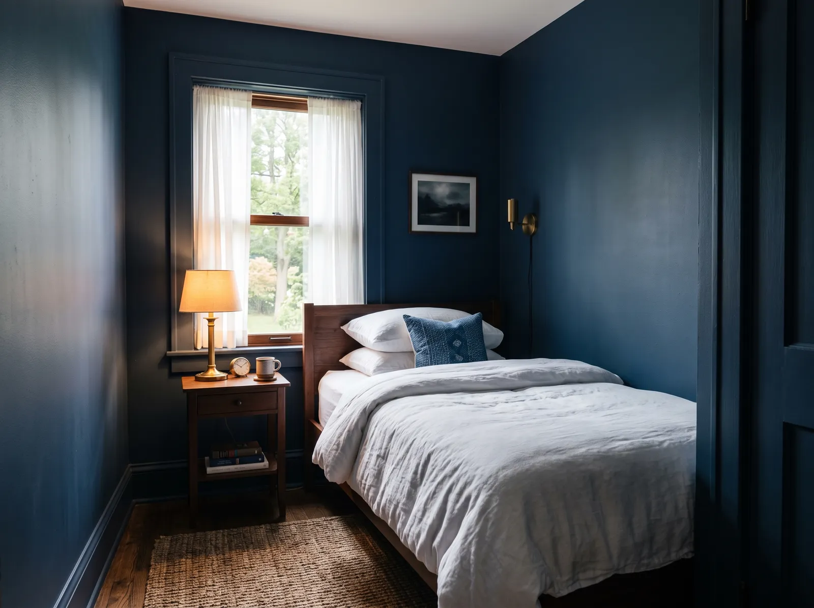 Small painted in Hale Navy — Deep Navy