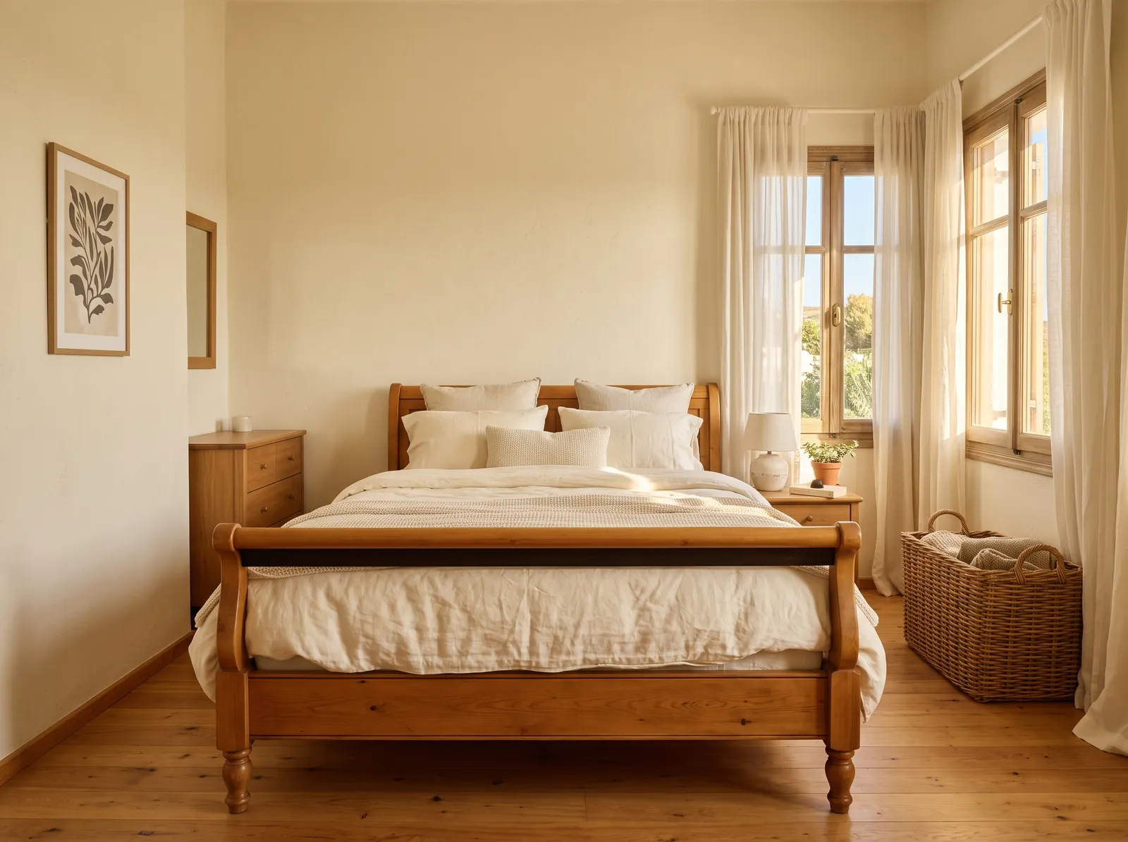 White painted in Greek Villa — Soft Cream White