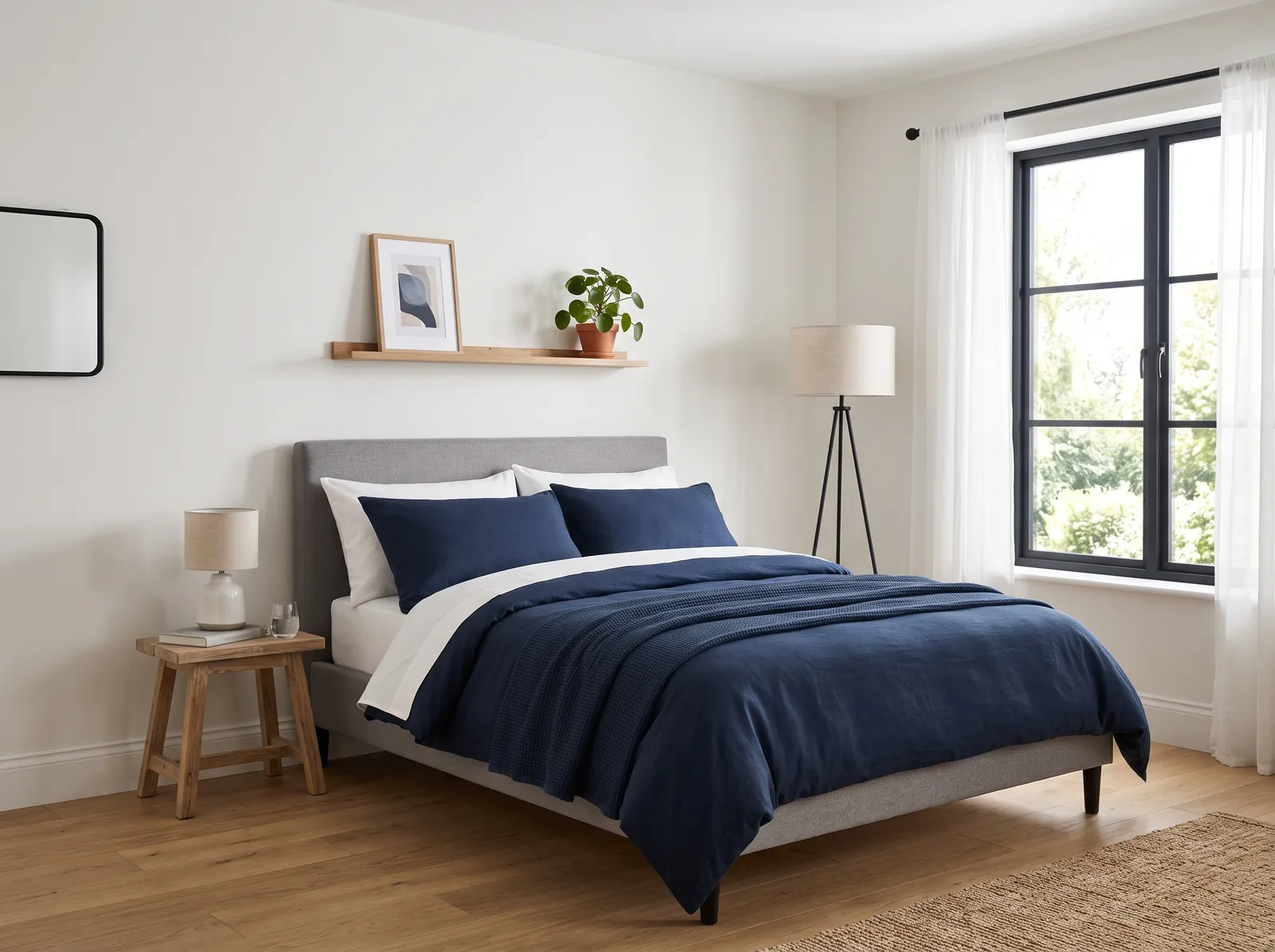 White painted in Pure White — Modern Clean White