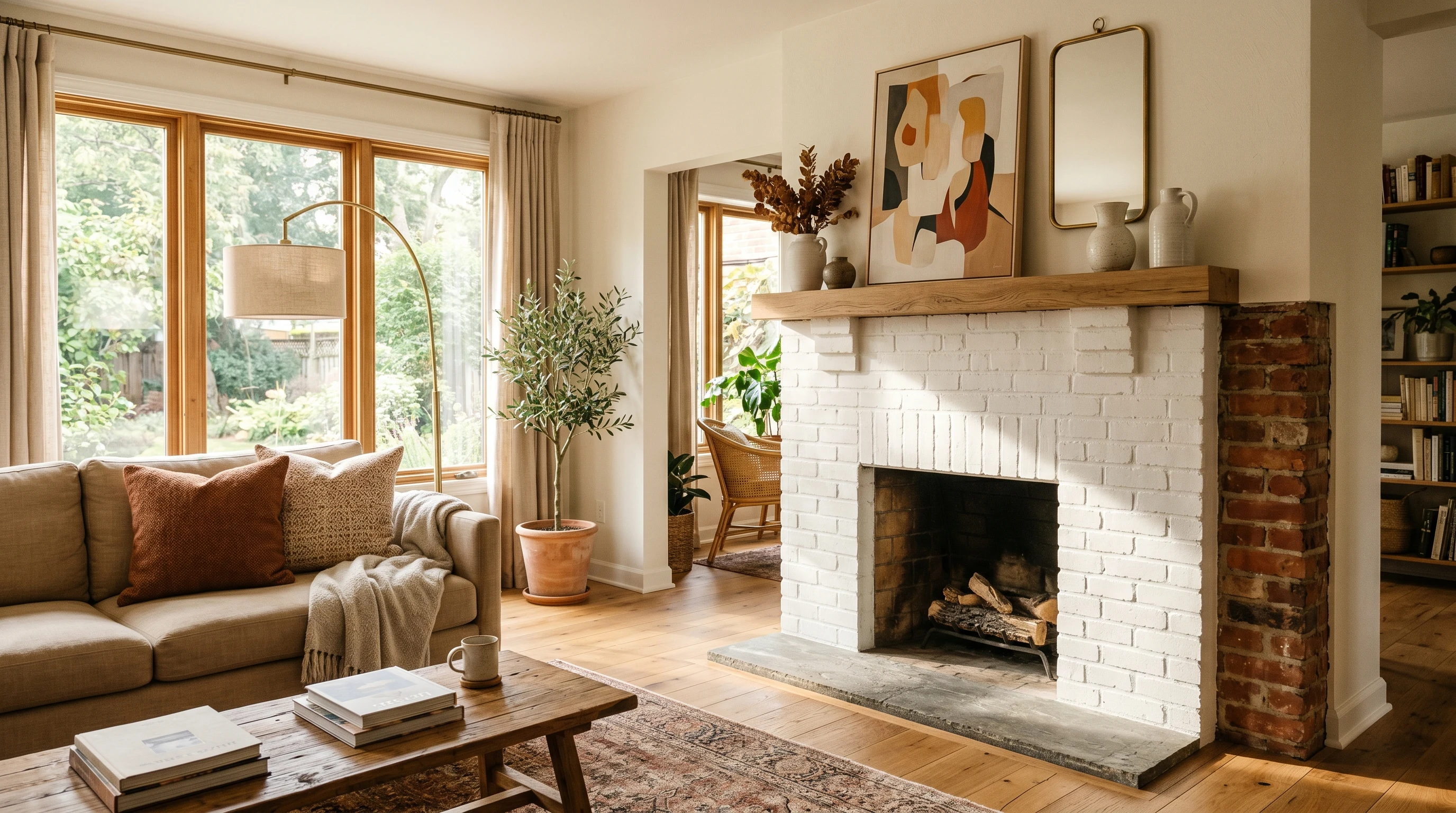 Painting Interior Brick: Fireplaces, Accent Walls, and the White-Brick Question